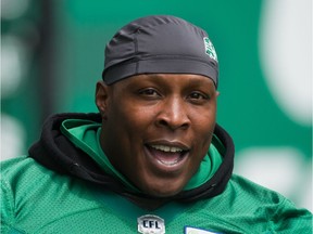 Defensive tackle Micah Johnson is contributing in other ways besides sacks in his first season with the Saskatchewan Roughriders.