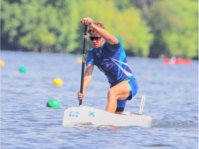 Christian Patterson is Saskatchewan's flag bearer for the 2019 Western Canada Summer Games in Swift Current.