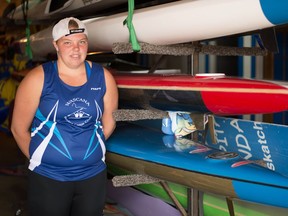 McKenzie Millar is proud to be a seventh-year member of the Wascana Racing Canoe Club.