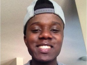 Eric Ndayishimiye, the 21-year-old man who died while working on the Children's Hospital of Saskatchewan -- now called the Jim Pattison Children's Hospital -- on July 21, 2016.