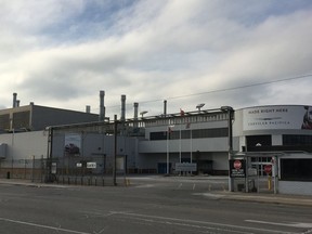 Andrew Scheer's Dodge Caravan minivans, for both work and personal use, rolled out of this Chrysler factory in Windsor, Ontario. DALE EDWARD JOHNSON