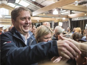 Conservative leader Andrew Scheer greets supporters during his first campaign event in Saskatchewan at the Saskatoon Farmers’ Market on Saturday, September 28th, 2019. This is Scheer’s first campaign event in Saskatchewan since the election was called.
