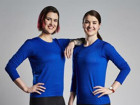 Lauren (left) and Joanne Lavoie are representing Saskatchewan in the latest season of The Amazing Race Canada.