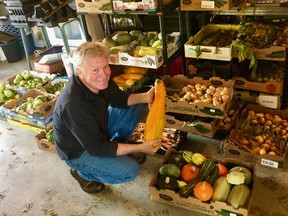 The harvest season is upon us and there's no better way to celebrate Saskatchewan's local food bounty than at a harvest dinner. Market gardener and Slow Food enthusiast Tom Wilson shows some of his annual vegetable harvest.