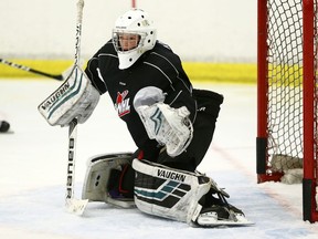 The Regina Pats are impressed with 15-year-old goaltender Matthew Kieper.