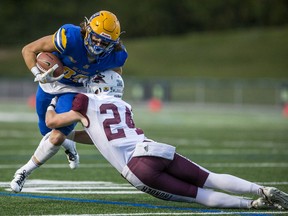 The CJFL has cancelled its 2020 season due to COVID-19, meaning that the Regina Thunder and Saskatoon Hilltops (shown last season) will not return to action until 2021.
