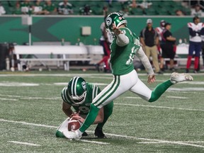 Saskatchewan Roughriders placekicker Brett Lauther is looking forward to kicking in the 2020 edition of Touchdown Atlantic.