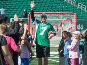 Cody Fajardo is enjoying a wave of popularity as the Saskatchewan Roughriders' starting quarterback.