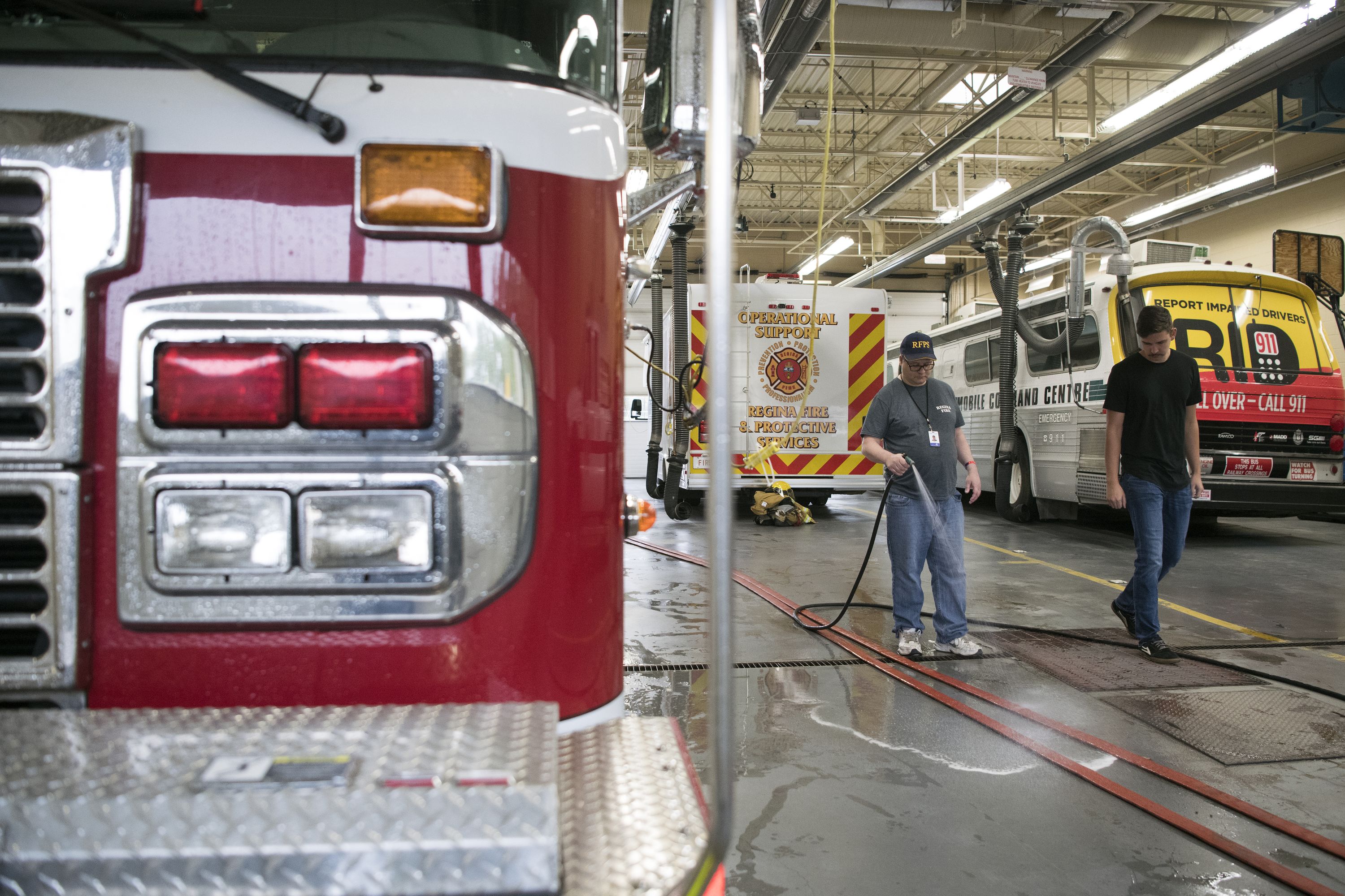 Man with disability fulfills dream of working for fire department | Regina  Leader Post
