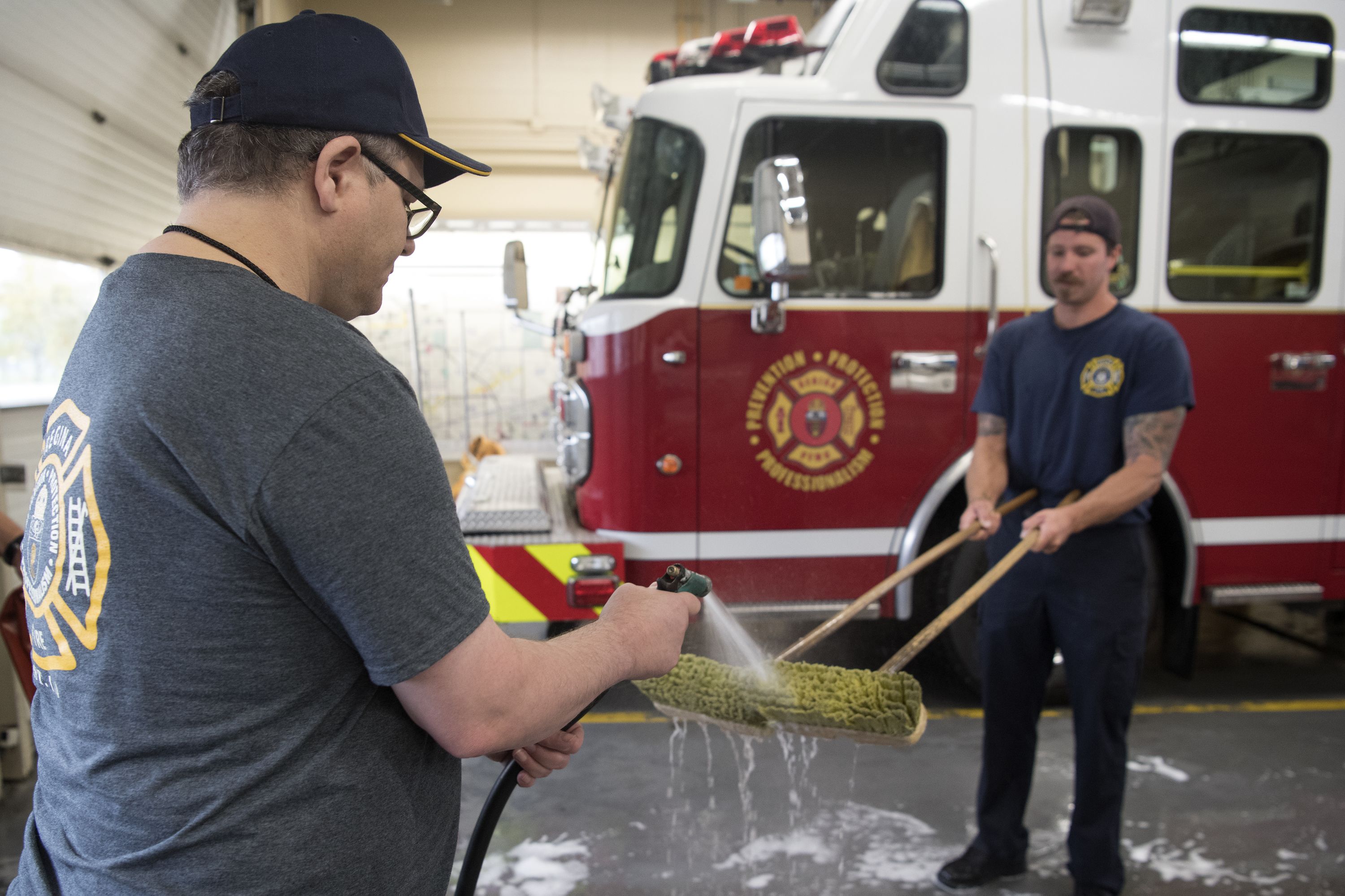 Man with disability fulfills dream of working for fire department | Regina  Leader Post