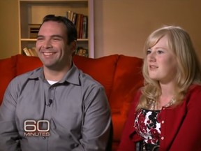 Ex-partners Michaell and Kristine Barnett are accused of abandoning their adopted daughter and moving to Canada. (YouTube/CBS News)