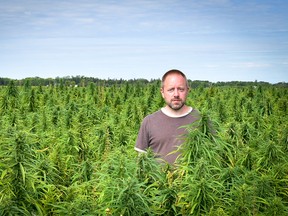 Hemp farmer Marcus Isaac