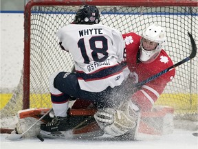 Carson Whyte, 18, has six goals after the Regina Pat Canadians' first five games of the 2019-20 season.