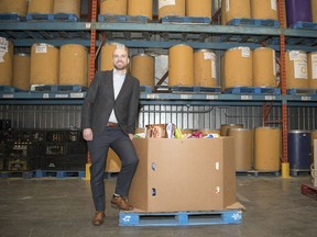 The Regina Food Bank has launched its 33rd Annual Food Drive. Pictured is CEO John Bailey.