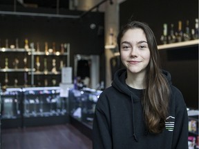 Cierra Sieben-Chuback is the owner of Living Skies Cannabis in Saskatoon, SK on Thursday, August 8, 2019.