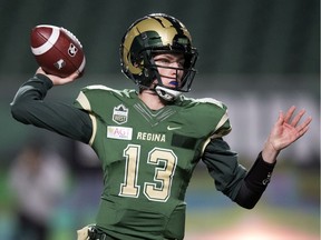 University of Regina Rams quarterback Bryden O'Flaherty made his first Canada West start Friday against the UBC Thunderbirds at Mosaic Stadium.