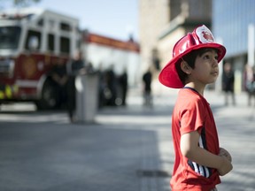 Monday marked the kickoff to the annual Fire Prevention Week. The focus this year is on fire safety for families and new Canadians. Five-year-old Muhammad Al Khteb was in attendance for the announcement.