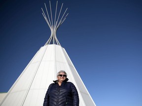 Okanese First Nation Chief Marie-Anne Day Walker-Pelletier at the Treaty 4 Governance Centre in Fort Qu'Appelle.