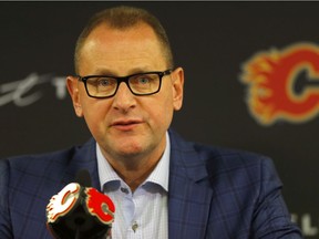Brad Treliving, now the Calgary Flames' general manager, played in 10 games with the 1988-89 Regina Pats.