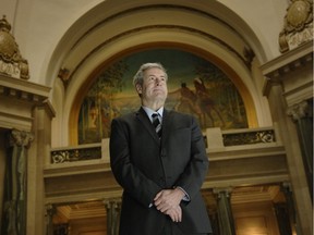 A file photo of Mark Docherty at the Saskatchewan Legislative Building.