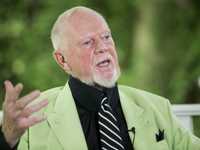 Don Cherry sits down with Joe Warmington for a summer coach's corner on Tuesday July 16, 2019.