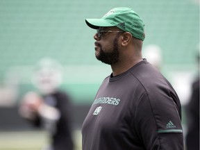 Saskatchewan Roughriders offensive co-ordinator Stephen McAdoo has faced criticism since Sunday's 20-13 loss to the visiting Winnipeg Blue Bombers in the West Division final.