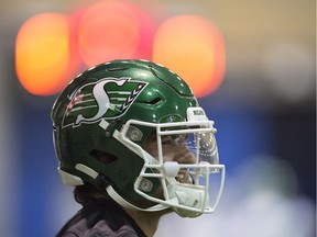 Saskatchewan Roughriders quarterback Cody Fajardo was present at Friday's practice, held at the AffinityPlex, but did not throw as he continues to recover from an injured oblique muscle.
