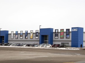The Global Trade and Exhibition Centre at the Global Transportation Hub west of Regina.