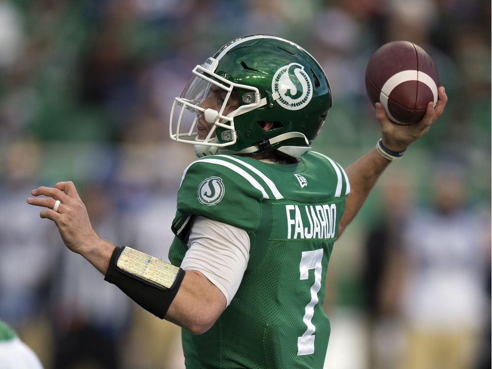 Alouettes QB Fajardo to return from injury to face Blue Bombers