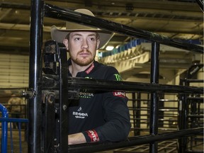 Prince Albert's Tanner Byrne, who recently retired from bull riding and is now working as a bullfighter, will patrol the PBR Canadian Finals this weekend in Saskatoon.
