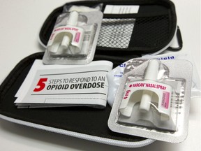 Naloxone can halt the effects of an opiod overdose. Mike Hensen/Postmedia