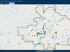 A screen grab of the police scanner alternative, a web-based access point for journalists. A screen grab of Thia James' screen taken Nov. 21, 2019.