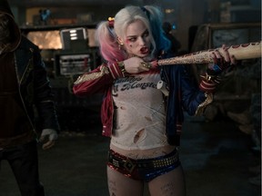 Margot Robbie as Harley Quinn in Warner Bros. Pictures' action adventure "SUICIDE SQUAD."