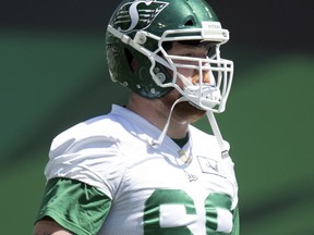 Offensive lineman Braden Schram has signed a new contract with the Saskatchewan Roughriders.