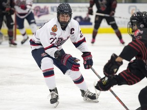 Cal Caragata of the Regina Pat Canadians is the Saskatchewan Midget AAA Hockey League's MVP.