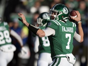 The emergence of quarterback Cody Fajardo has provided the Saskatchewan Roughriders with a solid foundation for the 2020 season.