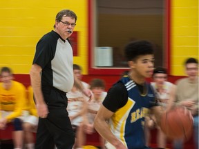 Ron Bailey has been officiating basketball in Regina for nearly 40 years.