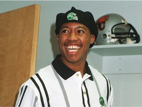 Rob Vanstone's columns about former Saskatchewan Roughriders quarterback Henry Burris, shown in 2000, often prompted Harry Softley to write a letter to the editor. Harry is fondly remembered in Rob's latest story about the Regina Leader-Post Christmas Cheer Fund.