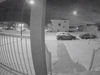 A screengrab of doorbell camera footage showing a meteor in the sky over Saskatoon, Sask. on Dec. 28, 2019.