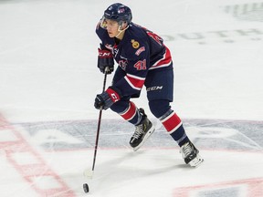 Hard work during an extended off-season has paid off for Regina Pats defenceman Ryker Evans.