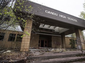 CANDU High School in Uranium City, Sask. operated for just a few years before the Beaverlodge mine closed, leading to an exodus from the northern community.