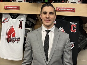 Mark O'Leary was named the Moose Jaw Warriors' head coach on Monday, following the firing of Tim Hunter.