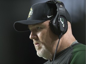 University of Regina Rams head coach Steve Bryce at Mosaic Stadium  in Regina