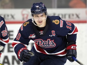 Regina Pats captain Austin Pratt.