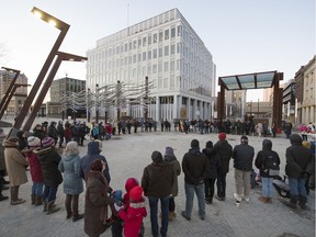 Phoenix Residential Society and Street Culture Project joined forces to host Regina's fourth annual homeless memorial ceremony held at City Square Plaza in Regina on Tuesday, February 4, 2020.   TROY FLEECE / Regina Leader-Post