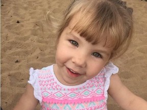 Three-year-old Zoey Hancock died on March 20, 2018. On Feb. 12, 2020 Ashley Dawn Longworth was charged with manslaughter. (Photo courtesy of Kayla DeMars-Krentz)