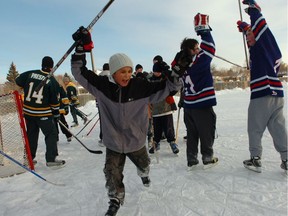 The Outdoor Hockey League is celebrating Hockey Day In Canada on Saturday.