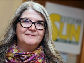 Tracy Zambory, president of the Saskatchewan Union of Nurses, is hopeful about the incoming changes but says it will put nurses into uncharted waters. (Regina Leader-Post/Don Healy)