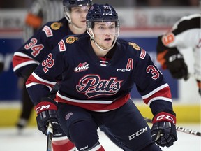 Regina Pats forward Robbie Holmes saw his WHL career end a few games early after the league cancelled the remainder of its schedule.