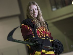 Regina Rebels leading scorer Neena Brick is gearing up for the Saskatchewan Female Midget AAA Hockey League playoffs.